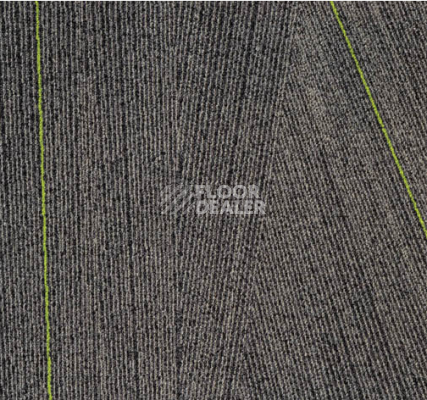 Ковровая плитка Milliken Facet fca 141-79 Anthracite Lime фото 1 | FLOORDEALER